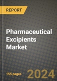 2024 Pharmaceutical Excipients Market Outlook Report: Industry Size, Market Shares Data, Insights, Growth Trends, Opportunities, Competition 2023 to 2031- Product Image