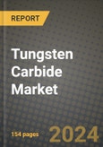 2024 Tungsten Carbide Market Outlook Report: Industry Size, Market Shares Data, Insights, Growth Trends, Opportunities, Competition 2023 to 2031- Product Image
