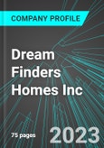 Dream Finders Homes Inc (DFH:NAS): Analytics, Extensive Financial Metrics, and Benchmarks Against Averages and Top Companies Within its Industry- Product Image