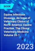 Equine Infectious Diseases, An Issue of Veterinary Clinics of North America: Equine Practice. The Clinics: Veterinary Medicine Volume 39-1- Product Image