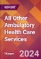 All Other Ambulatory Health Care Services - 2024 U.S. Market Research Report with Updated Recession Risk Forecasts - Product Image