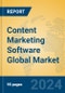 Content Marketing Software Global Market Insights 2024, Analysis and Forecast to 2029, by Market Participants, Regions, Technology, Application - Product Image