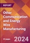 Other Communication and Energy Wire Manufacturing - 2024 U.S. Market Research Report with Updated Recession Risk Forecasts - Product Thumbnail Image