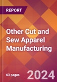 Other Cut and Sew Apparel Manufacturing - 2024 U.S. Market Research Report with Updated Recession Risk Forecasts- Product Image