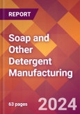 Soap and Other Detergent Manufacturing - 2024 U.S. Market Research Report with Updated Recession Risk Forecasts- Product Image