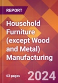 Household Furniture (except Wood and Metal) Manufacturing - 2024 U.S. Market Research Report with Updated Recession Risk Forecasts- Product Image