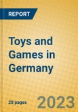 Toys and Games in Germany- Product Image