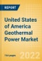 United States of America (USA) Geothermal Power Market Size and Trends by Installed Capacity, Generation and Technology, Regulations, Power Plants, Key Players and Forecast, 2022-2035 - Product Thumbnail Image