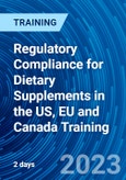 Regulatory Compliance for Dietary Supplements in the US, EU and Canada Training- Product Image