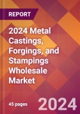 2024 Metal Castings, Forgings, and Stampings Wholesale Global Market Size & Growth Report with Updated Recession Risk Impact- Product Image