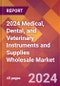 2024 Medical, Dental, and Veterinary Instruments and Supplies Wholesale Global Market Size & Growth Report with Updated Recession Risk Impact - Product Image