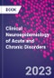 Clinical Neuroepidemiology of Acute and Chronic Disorders - Product Image