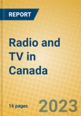 Radio and TV in Canada- Product Image