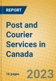 Post and Courier Services in Canada- Product Image