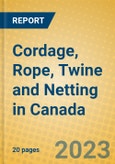 Cordage, Rope, Twine and Netting in Canada- Product Image