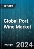 Global Port Wine Market by Type (Crusted, Garrafeira, Late Bottled Vintage), Distribution (Offline, Online) - Forecast 2024-2030- Product Image