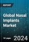 Global Nasal Implants Market by Material (Allograft, Alloplast, Autograft), End User (Ambulatory Surgical Centers, Clinics, Hospitals) - Forecast 2024-2030 - Product Thumbnail Image