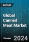 Global Canned Meat Market by Type (Beef, Pork, Poultry), Distribution Channel (Online, Specialty Stores, Supermarket & Hypermarket) - Forecast 2024-2030 - Product Thumbnail Image