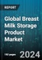 Global Breast Milk Storage Product Market by Product (Bags, Bottles), Material (Clear-BPA Free PLastic, Glass), Distribution Channel - Forecast 2024-2030 - Product Image