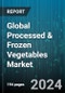 Global Processed & Frozen Vegetables Market by Product (Canned, Dried, Frozen), Distribution Channel (Offline, Online) - Forecast 2024-2030 - Product Image