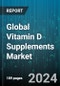 Global Vitamin D Supplements Market by Analog (Vitamin D2, Vitamin D3), IU Strength (1 MIU, 10 MIU, 100,000 IU), Form, Application, End-User - Forecast 2024-2030 - Product Image