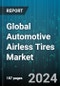 Global Automotive Airless Tires Market by Material (Plastic, Rubber), Tire Construction (Bias Tires, Radial Tires), Sales Channel, Application, Vehicle Type - Forecast 2024-2030 - Product Thumbnail Image