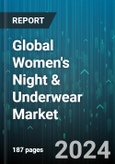 Global Women's Night & Underwear Market by Type (Lingerie, Maternity Wear, Shapewear), Age Group (13-17 Years, 18-35 Years, 36 Years & Above), Distribution Channel - Forecast 2024-2030- Product Image