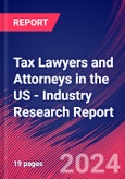 Tax Lawyers and Attorneys in the US - Industry Research Report- Product Image