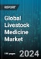 Global Livestock Medicine Market by Medication (Drugs, Medicated Feed Additives, Vaccines), Route of Administration (Injectable, Oral, Topical), Livestock Animals, Distribution Channels - Forecast 2024-2030 - Product Image