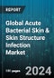 Global Acute Bacterial Skin & Skin Structure Infection Market by Infection Type (Community-Acquired ABSSI, Hospital Acquired ABSSI), Disease Category (Nonpurulent, Purulent), Route of Administration, Distribution Channel - Forecast 2024-2030 - Product Image