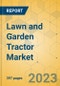 Lawn and Garden Tractor Market - Global Outlook & Forecast 2022-2027 - Product Thumbnail Image