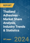 Thailand Adhesives - Market Share Analysis, Industry Trends & Statistics, Growth Forecasts 2017 - 2028- Product Image