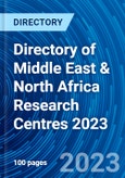 Directory of Middle East & North Africa Research Centres 2023- Product Image