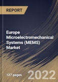 Europe Microelectromechanical Systems (MEMS) Market Size, Share & Industry Trends Analysis Report By Type, By End User (Consumer Electronics, Industrial, Automotive, Healthcare, Telecommunication, Aerospace & Defense), By Country and Growth Forecast, 2022 - 2028- Product Image