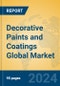 Decorative Paints and Coatings Global Market Insights 2024, Analysis and Forecast to 2029, by Manufacturers, Regions, Technology, Application, Product Type - Product Image