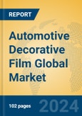 Automotive Decorative Film Global Market Insights 2024, Analysis and Forecast to 2029, by Manufacturers, Regions, Technology, Application, Product Type- Product Image