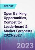 Open Banking: Opportunities, Competitor Leaderboard & Market Forecasts 2023-2027- Product Image