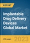 Implantable Drug Delivery Devices Global Market Report 2024 - Product Image