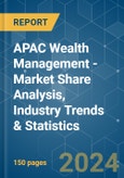 APAC Wealth Management - Market Share Analysis, Industry Trends & Statistics, Growth Forecasts 2020 - 2029- Product Image