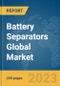 Battery Separators Global Market Report 2024 - Product Thumbnail Image
