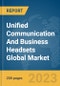 Unified Communication And Business Headsets Global Market Report 2024 - Product Thumbnail Image