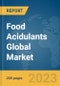 Food Acidulants Global Market Report 2024 - Product Thumbnail Image