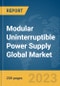 Modular Uninterruptible Power Supply (UPS) Global Market Report 2024 - Product Image