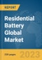 Residential Battery Global Market Report 2024 - Product Thumbnail Image
