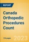 Canada Orthopedic Procedures Count by Segments (Arthroscopy Procedures, Cranio Maxillofacial Fixation (CMF) Procedures, Hip Replacement Procedures and Others) and Forecast, 2015-2030 - Product Thumbnail Image