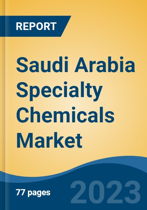 Saudi Arabia Specialty Chemicals Market, By Application (Construction