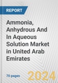 Ammonia, Anhydrous And In Aqueous Solution Market in United Arab Emirates: Business Report 2024- Product Image