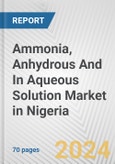 Ammonia, Anhydrous And In Aqueous Solution Market in Nigeria: Business Report 2024- Product Image