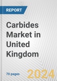 Carbides Market in United Kingdom: Business Report 2024- Product Image