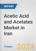 Acetic Acid and Acetates Market in Iran: Business Report 2024- Product Image